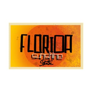 Florida orange vintage poster T-Shirt