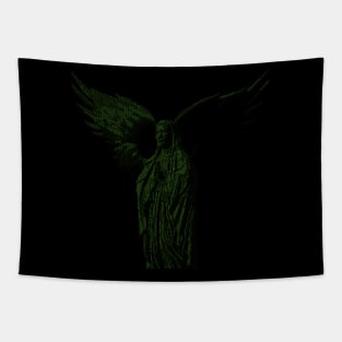 ASCii Sancta Maria (Green) Tapestry