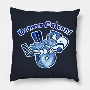 Denver Falcons Hockey Pillow