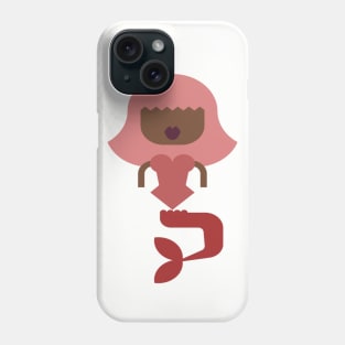 Mermaid in Pink Phone Case