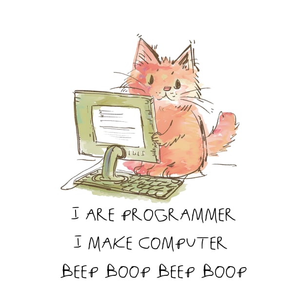 I are Programmer.I make computer by VeryBadDrawings