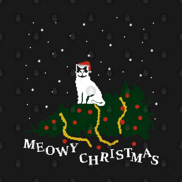 meowy christmas - cat vs. tree by FandomizedRose