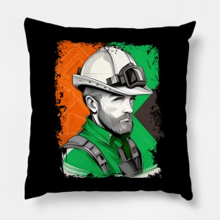 Engineer Dad St. Patrick's Day Gift For Fathers Pillow