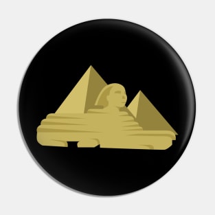 Giza Pyramids & Sphinx Pin