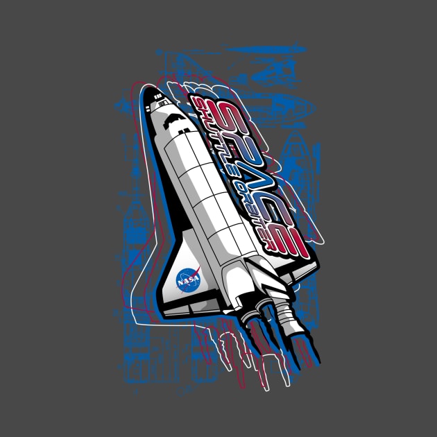 Space Shuttle Orbiter Schematic by thatscool