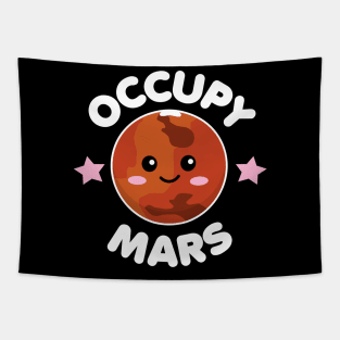 Occupy Mars Tapestry