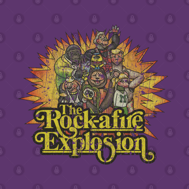 Rock-afire Explosion - Showbiz Pizza - T-Shirt | TeePublic