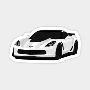 Z06 WHITE Magnet