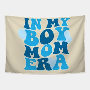 In My Boy Mom Era Sweatshirt, Boy Mom Club Sweatshirt, Boy Mama Sweatshirt, New Mom Gift, Boy Mama Era Sweatshirt, Gift For Her Tapestry