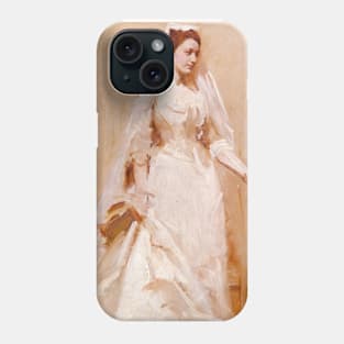 A Bride by Abbott Handerson Thayer Phone Case