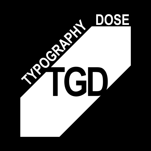 typography dose brand white by Typography Dose