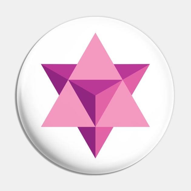 Merkaba Pin by GalacticMantra