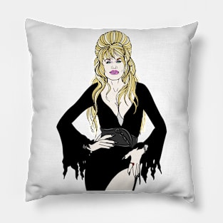 Elvira Dolly Parton Pillow