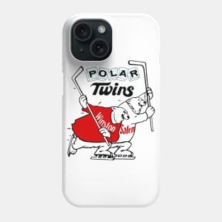 Defunct Winston Salem Polar Twins Hockey 1975 Phone Case