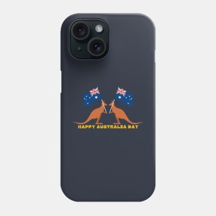 Kangaroo Australia Day Phone Case