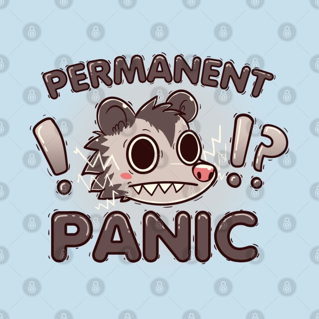 Permanent Panic Opossum by TechraNova