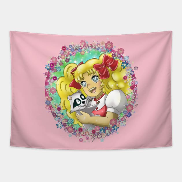 Candy Candy Tapestry by La Casa del Otaku