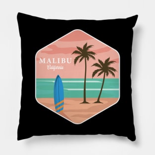 Malibu California Pillow