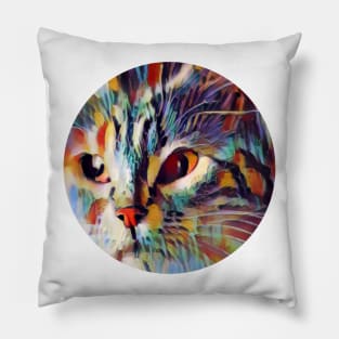 Fun floppy cat Pillow