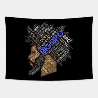 African American Big Brother Bro Older Sibling Tapestry