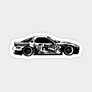 RX7 side view Magnet