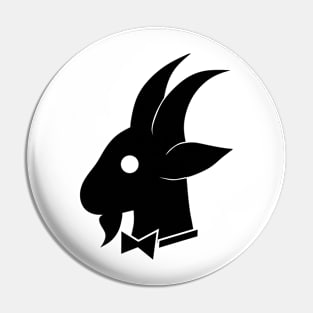 Black Phillip Baphomet Goat Pin