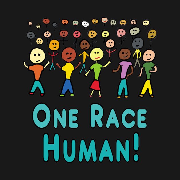 One Race Human by Mark Ewbie