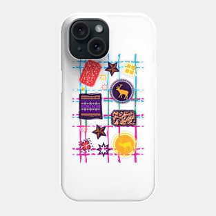 Christmas patches Phone Case