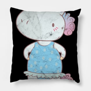 Unicorn Ballett T-Shirt Pillow