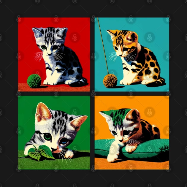 Pixie-bob Pop Art - Cute Kitties by PawPopArt