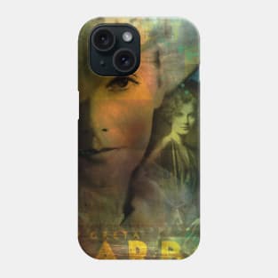 Collage Art Greta Garbo Phone Case