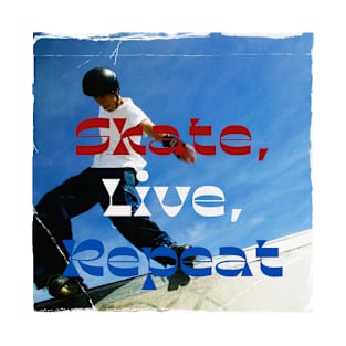 Skate, Live, Repeat T-Shirt