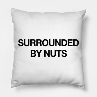 SURROUNDED BY NUTS Pillow