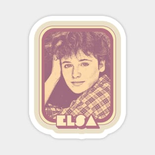 Elsa Lunghini / 80s Retro Francophile Pop Star Fan Magnet