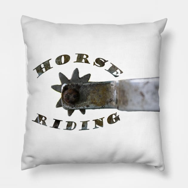 horse Pillow by rickylabellevie