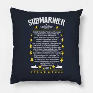 Submariner Prayer Pillow