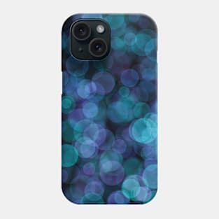 Blue Bubbles Phone Case