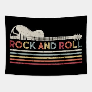 Rock and Roll Guitar Tapestry