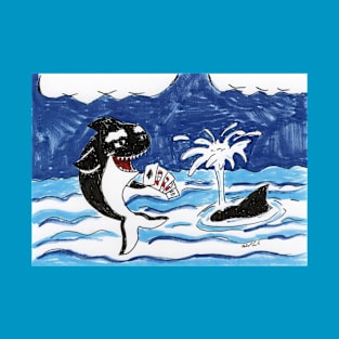 Royal Straight Flush Orca T-Shirt