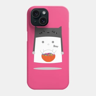 The ghost in the cat's cap Phone Case