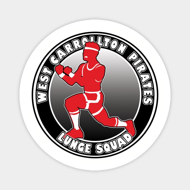 WEST CARROLLTON LUNGE SQUAD Magnet by grosvenordesign