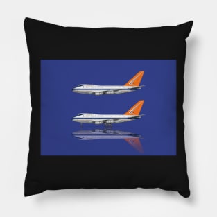 The Classsic South African Airways 747-SP-44 Pillow