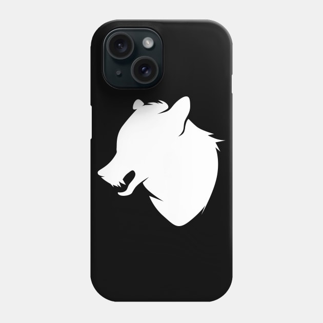 A Head of Wolfe Phone Case by Art Pattern