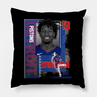 Detroit Pistons James Wiseman 13 Pillow