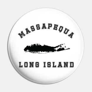 Massapequa Long Island (Light Colors) Pin