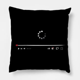 Every Day I'm Buffering Pillow