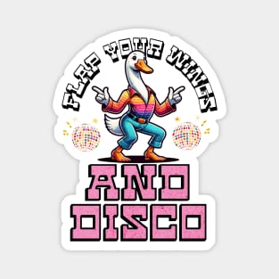 Disco Goose Magnet