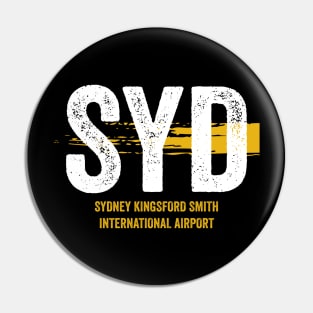 SYD Airport Code Sydney International Airport Pin