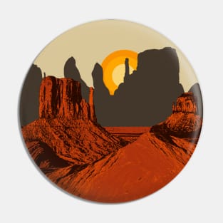 Colorado national monument Mountain & Sun Pin