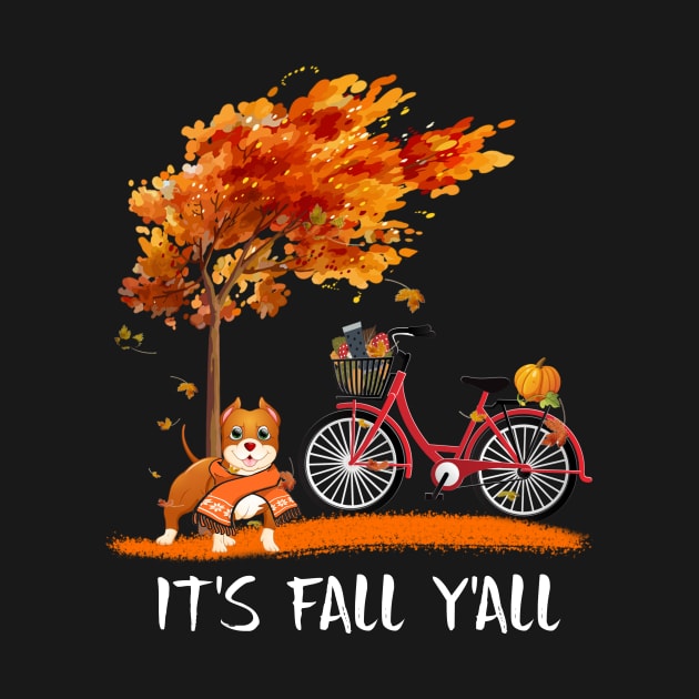 It's Fall Y'all Pitbull by Komlin